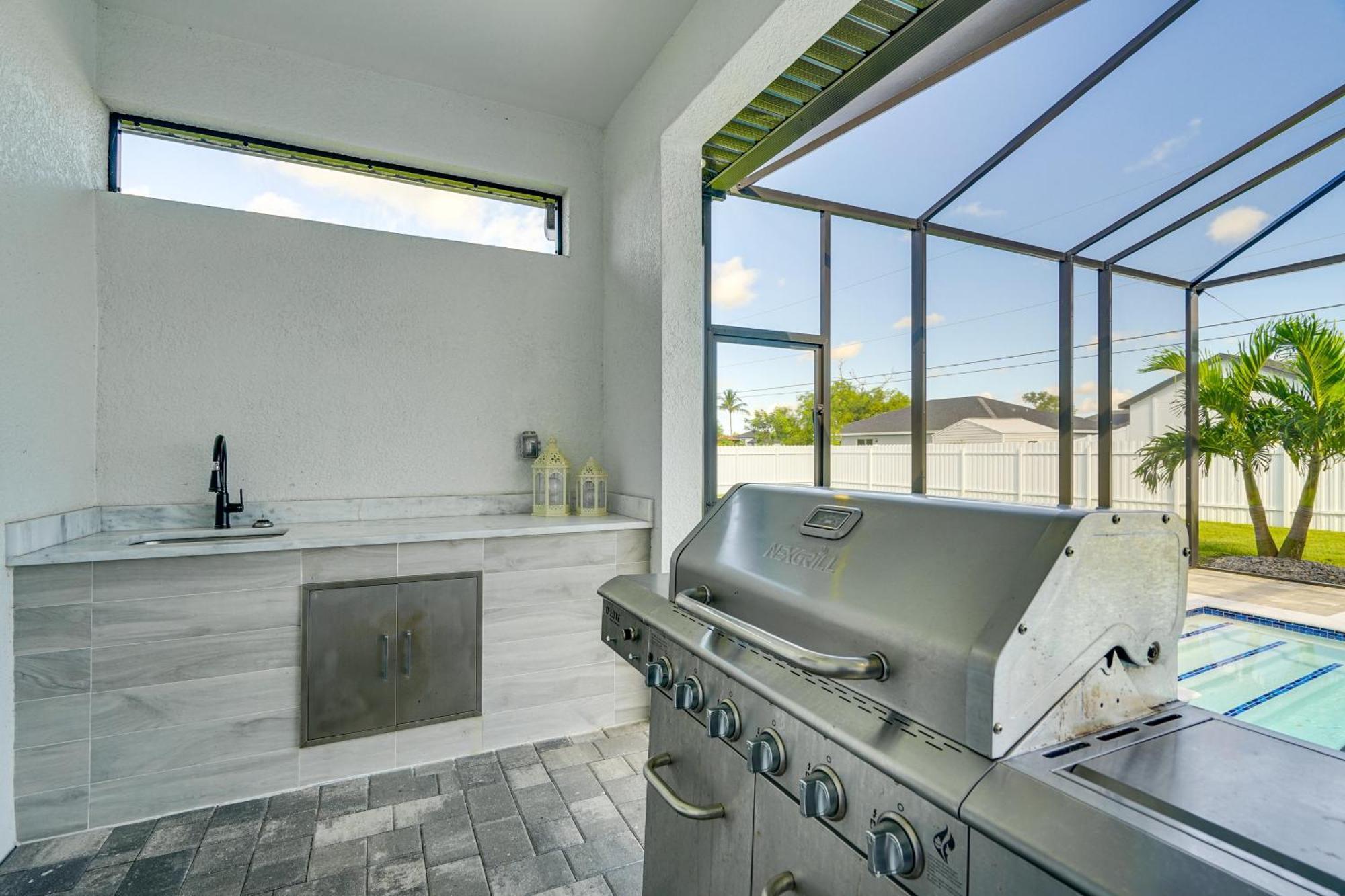 Cape Coral Escape Furnished Lanai And Private Pool! Villa Exterior foto