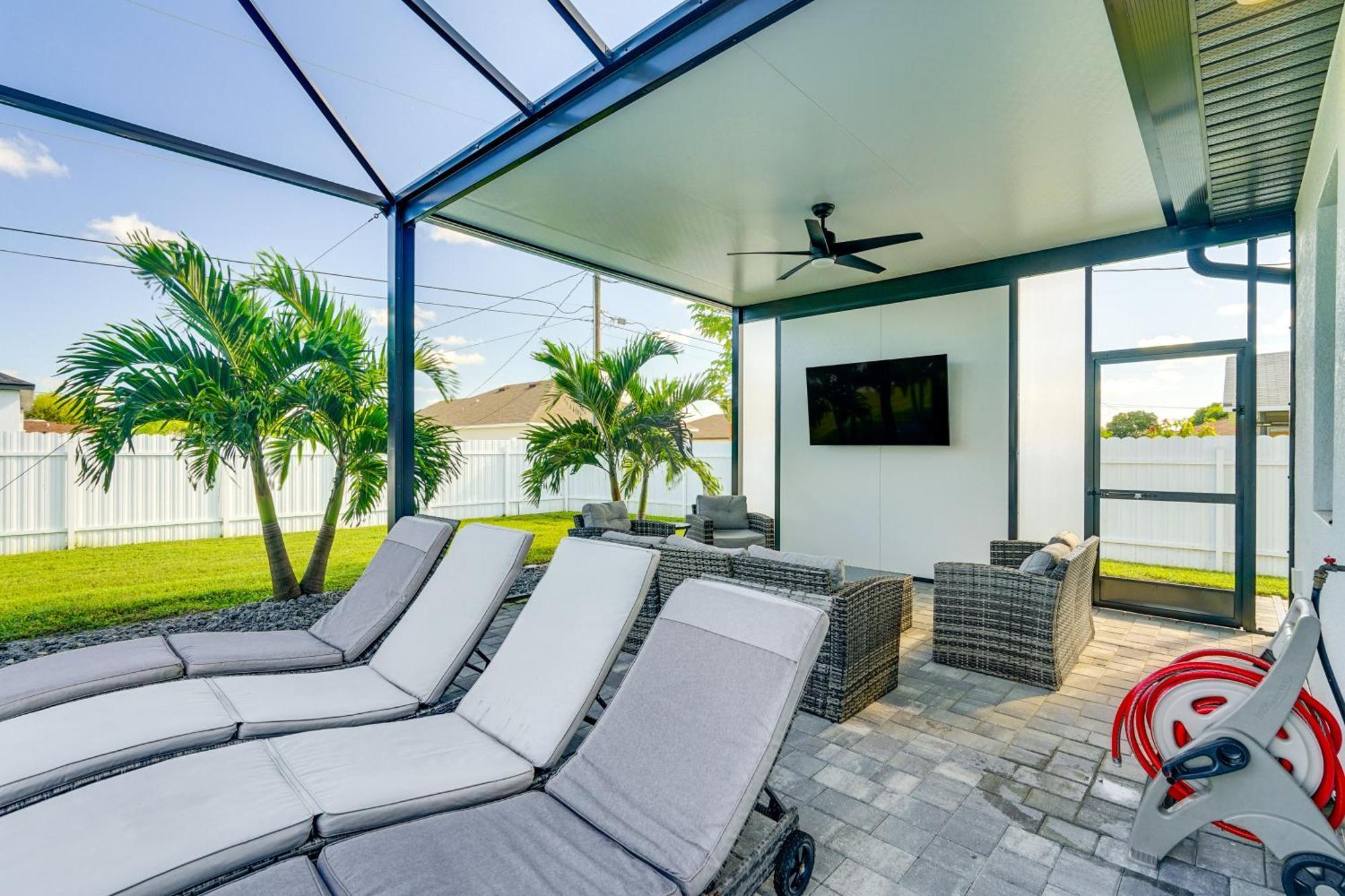 Cape Coral Escape Furnished Lanai And Private Pool! Villa Exterior foto