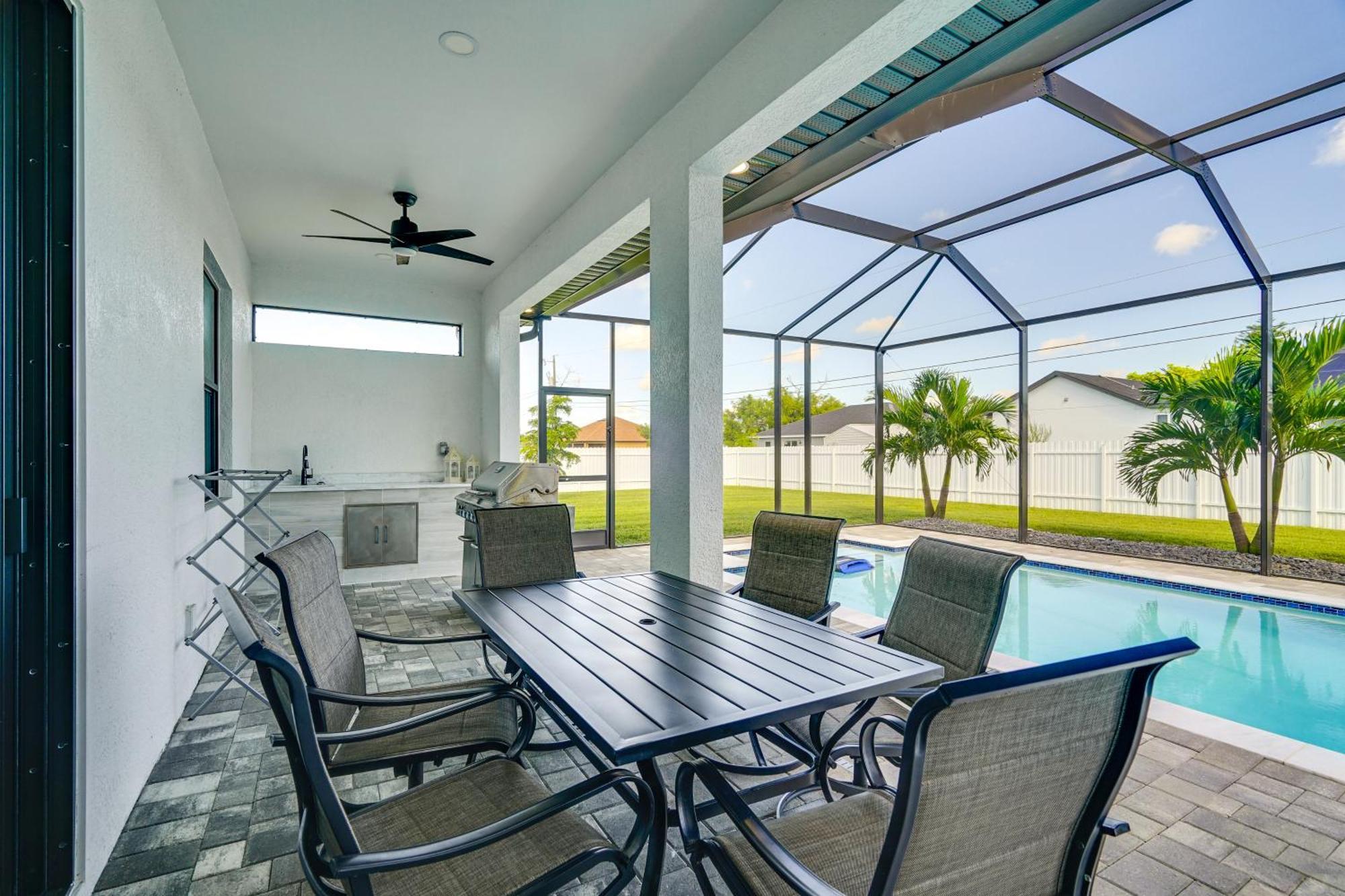 Cape Coral Escape Furnished Lanai And Private Pool! Villa Exterior foto