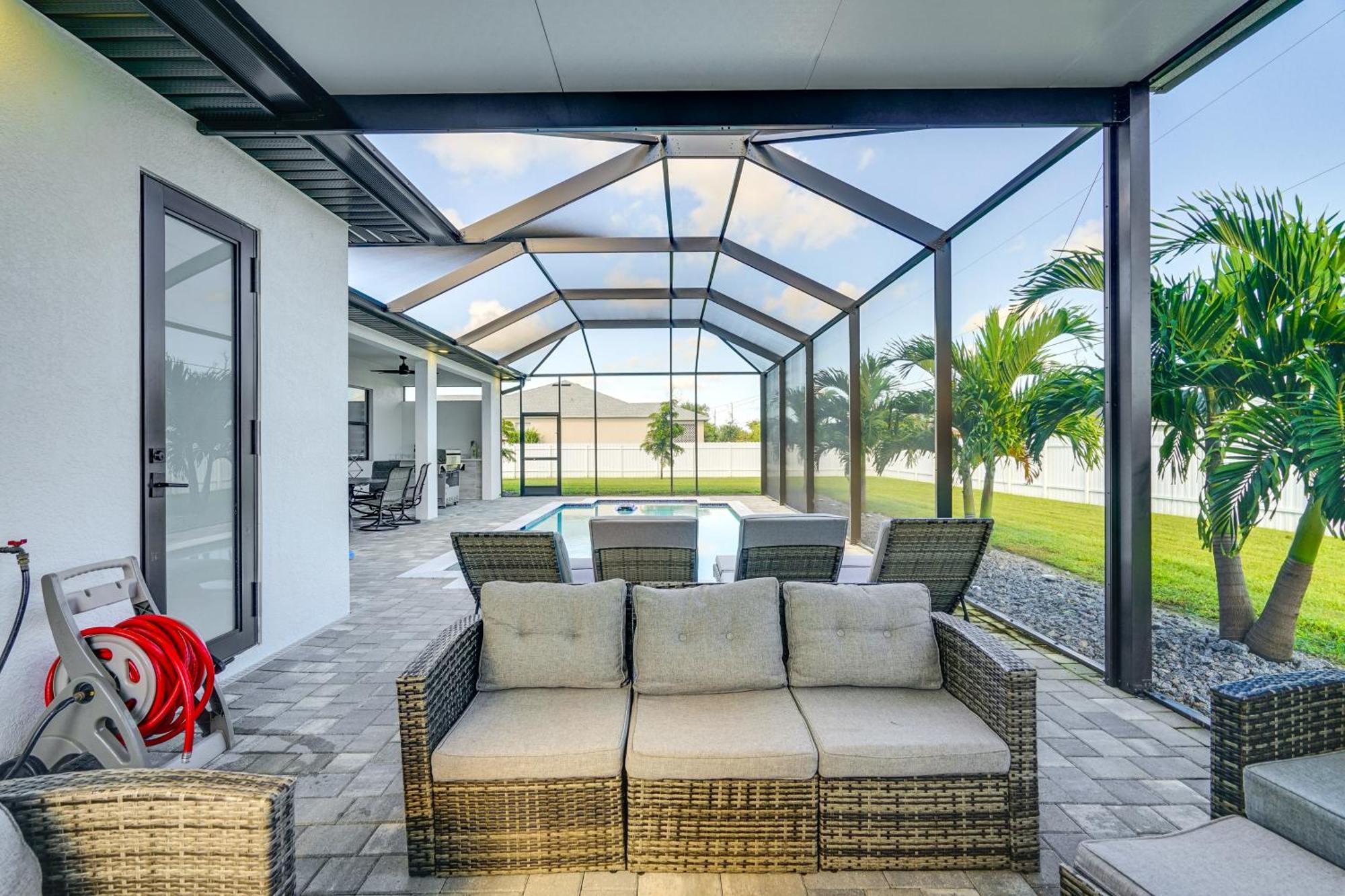 Cape Coral Escape Furnished Lanai And Private Pool! Villa Exterior foto