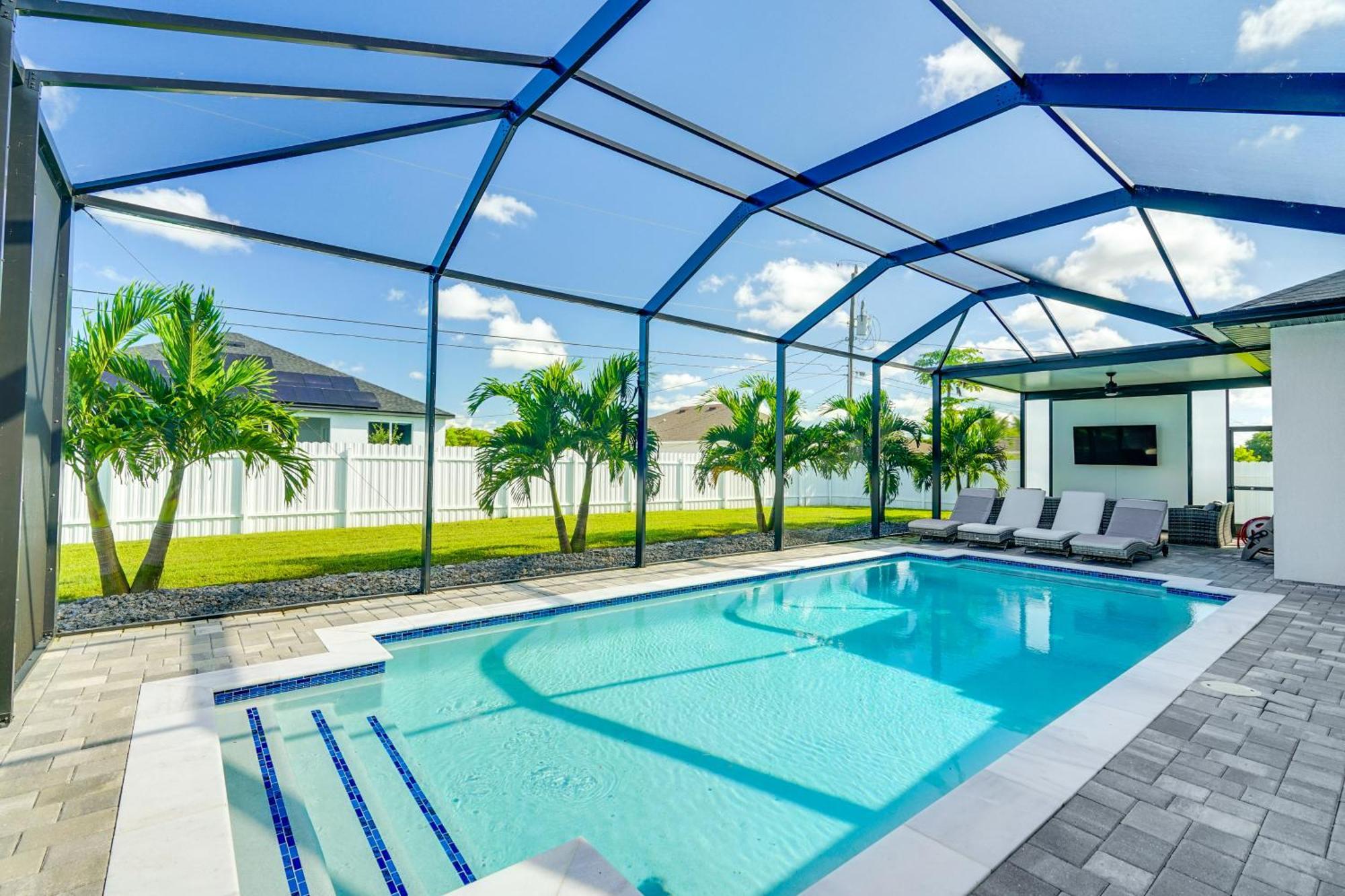 Cape Coral Escape Furnished Lanai And Private Pool! Villa Exterior foto